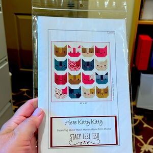 “Here Kitty Kitty” quilt pattern by Stacy Iest Hsu